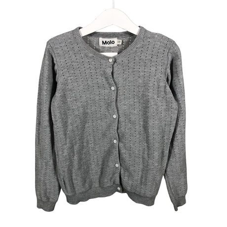 Unisex Molo Kids - Cardigan, size 122 - 128 - Gray (2)