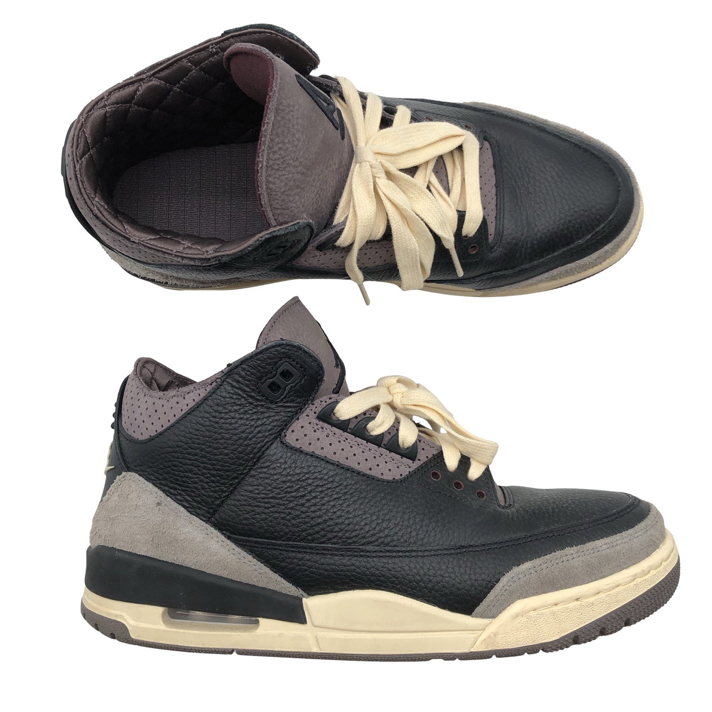 Unisex Jordan (Nike) - Casual sneakers, size XS - Black (1)