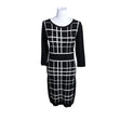 Unisex Luisa Cerano - Knit dress, size 38 - Black ()