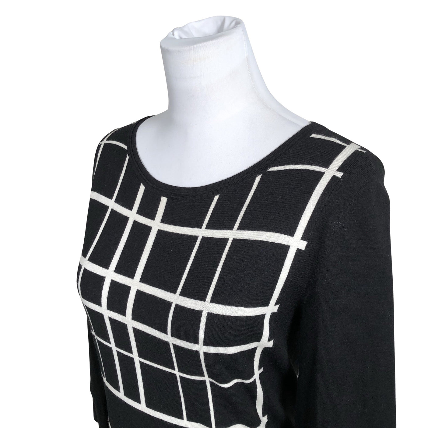 Unisex Luisa Cerano - Knit dress, size 38 - Black (2)