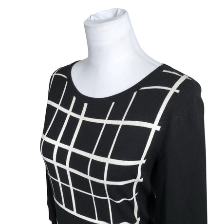 Unisex Luisa Cerano - Knit dress, size 38 - Black (2)