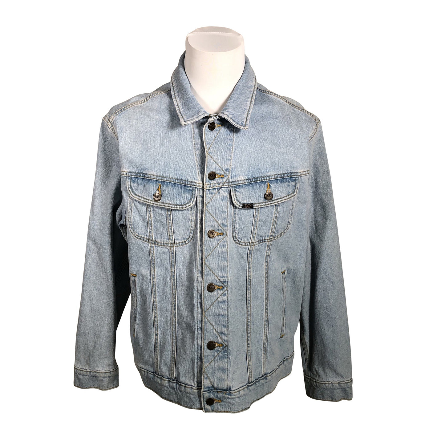 Unisex Lee - Denim jacket, size XL - Light blue (1)