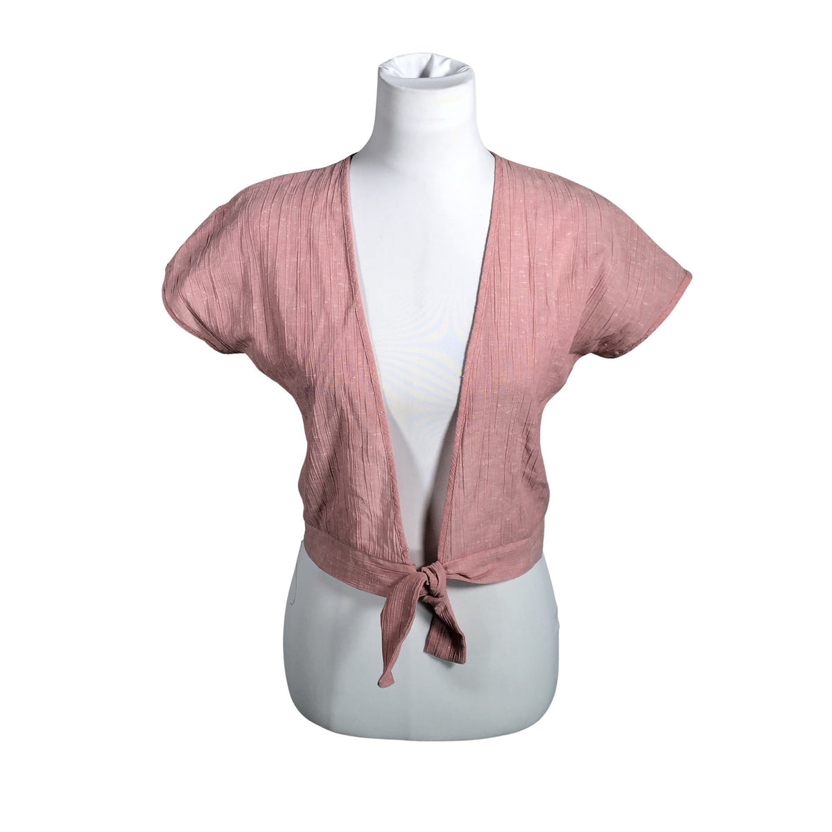 Unisex Vanessa by Rissanen - Short-sleeved blouse, size 38 - Light pink (1)