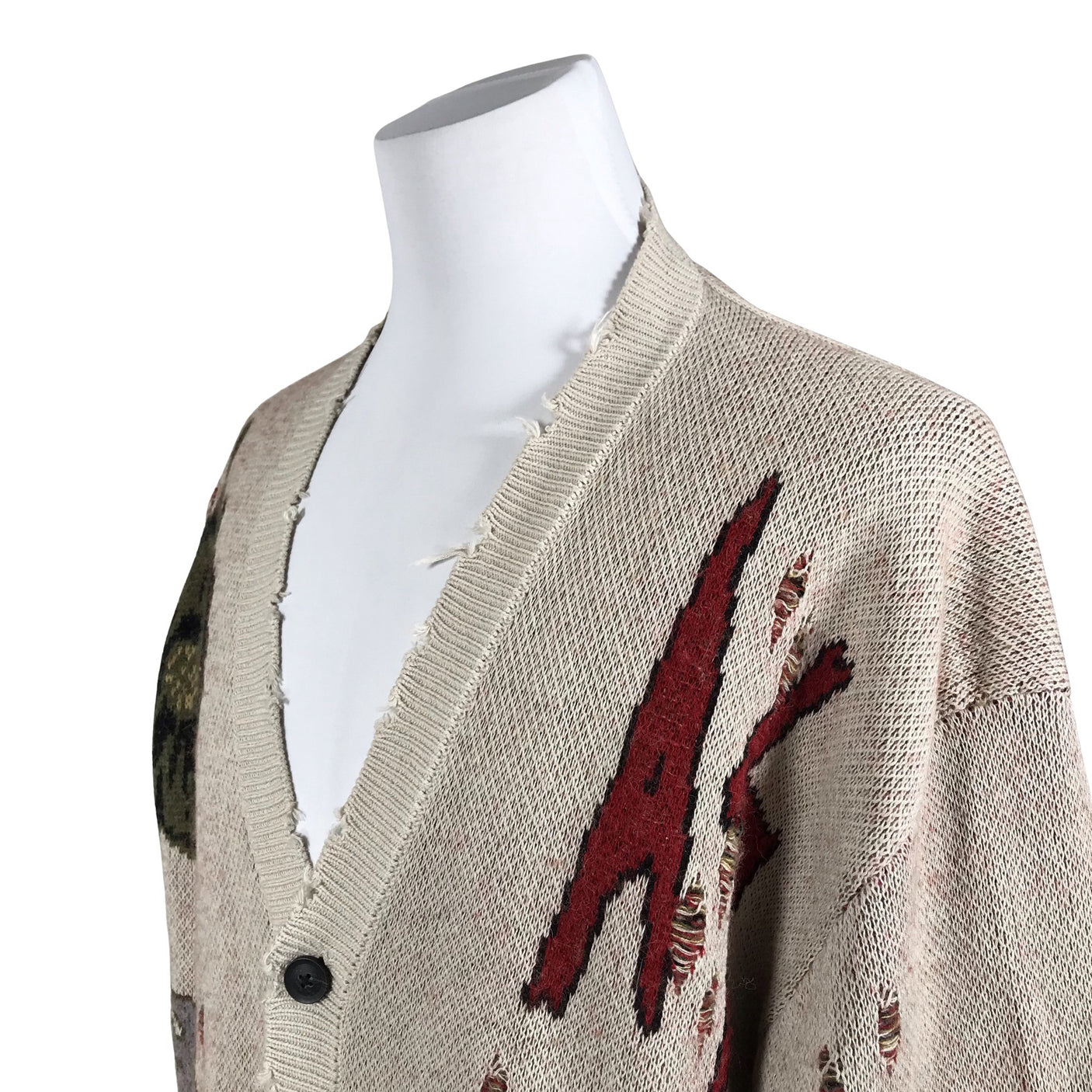Unisex All Saints - Cardigan, size L - Beige (2)