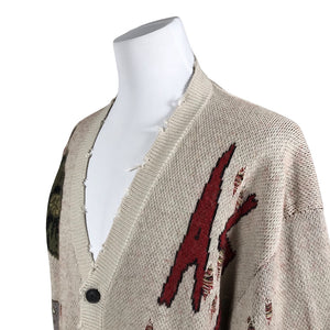Unisex All Saints - Cardigan, size L - Beige (2)