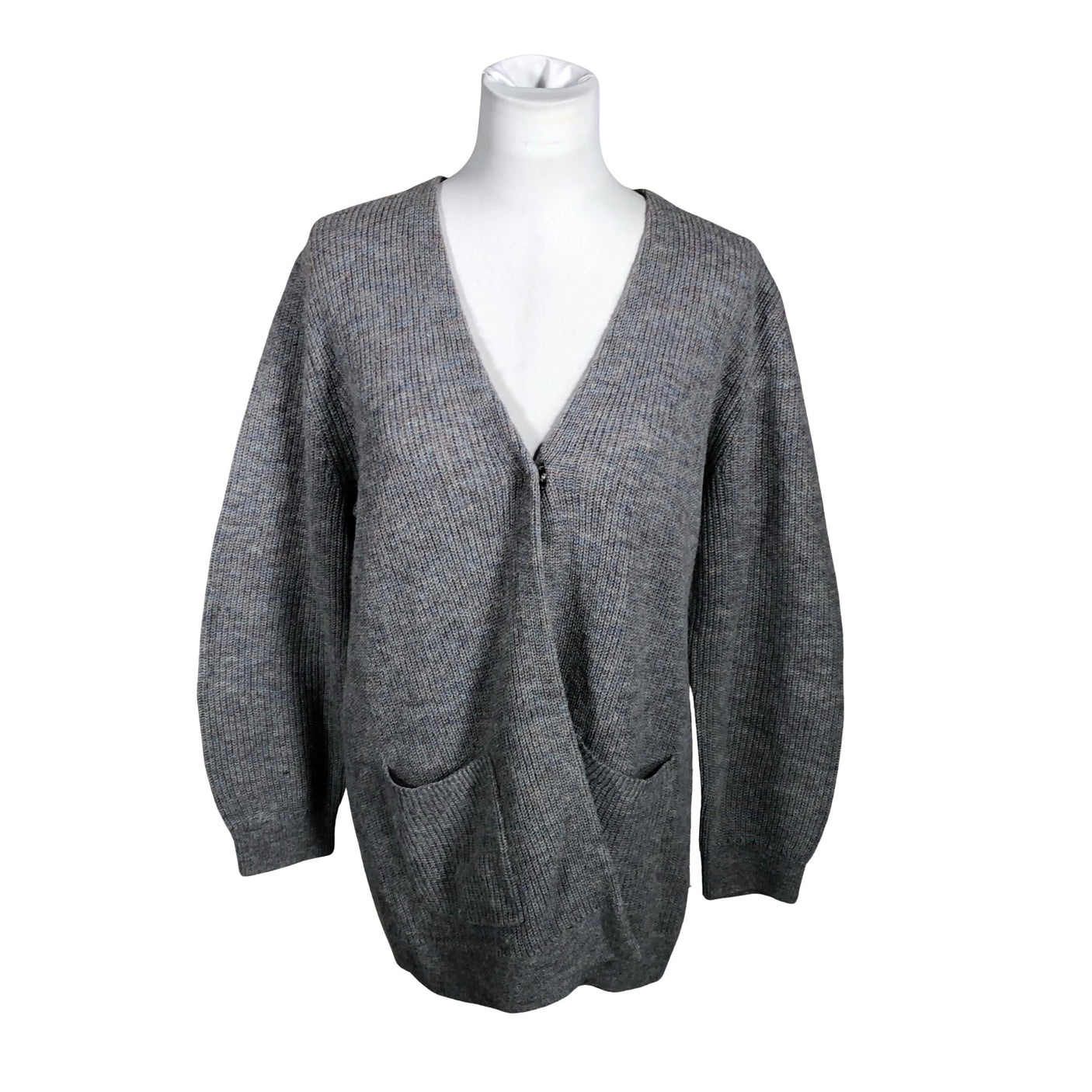 Unisex Filippa K. - Cardigan, size 38 - Gray (1)