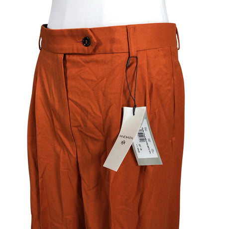 Unisex Andiata - Straight leg trousers, size 40 - Orange (2)