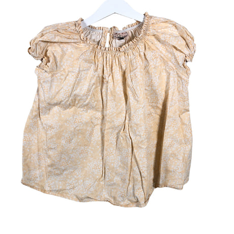 Unisex POMPdeLUX - Short-sleeved blouse, size 128 - 134 - Orange (2)