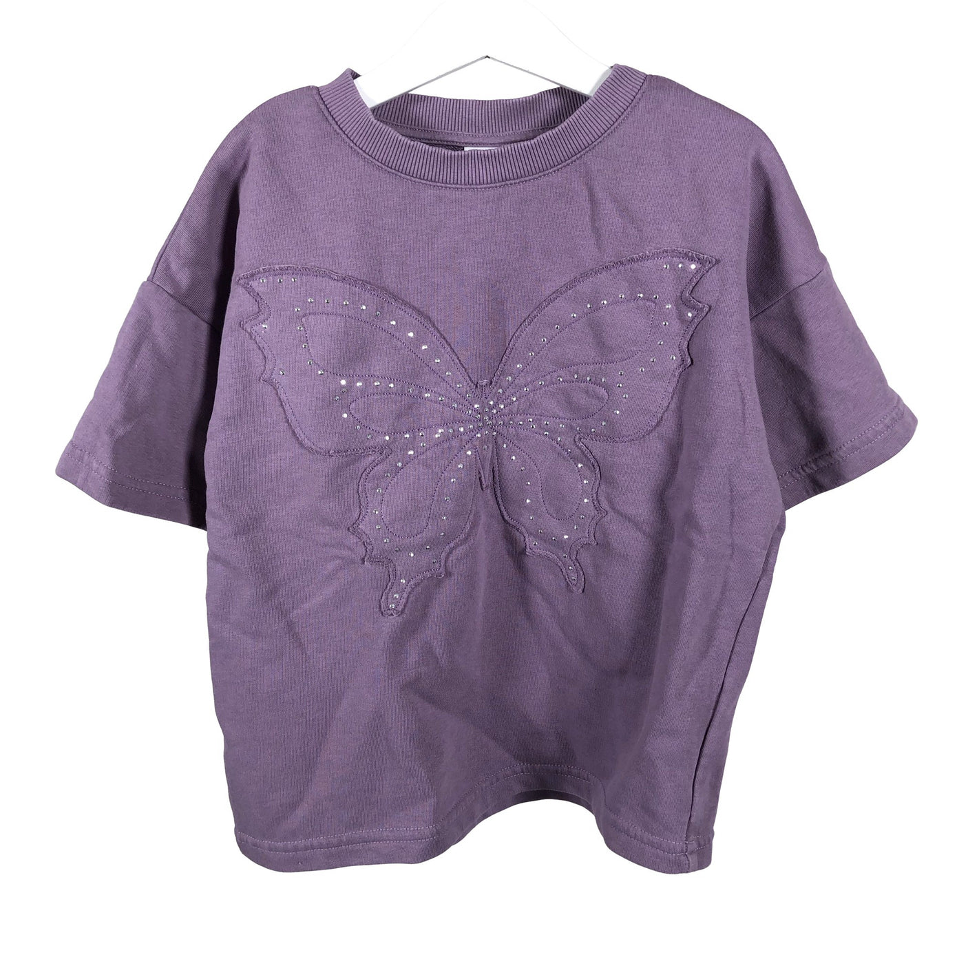 Unisex Lindex - Sweatshirt, size 122 - 128 - Violet (2)