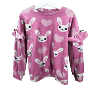 Unisex Lindex - Sweatshirt, size 116 - 122 - Pink (2)