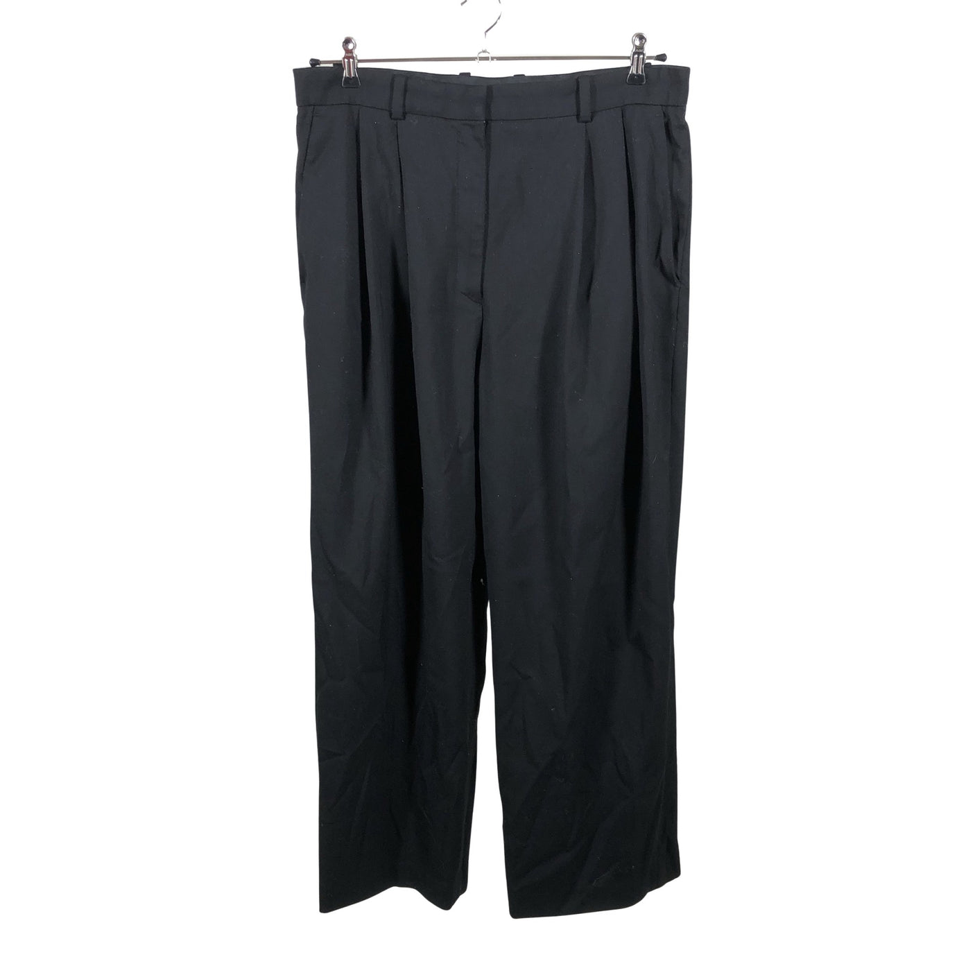 Unisex COS - Straight leg trousers, size 44 - Black (1)