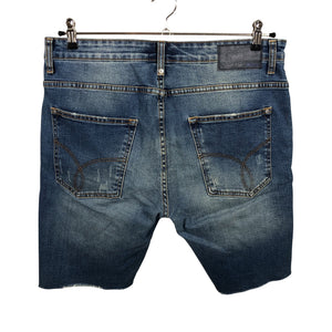 Unisex Calvin Klein Jeans - Denim shorts, size W34 - Blue (2)