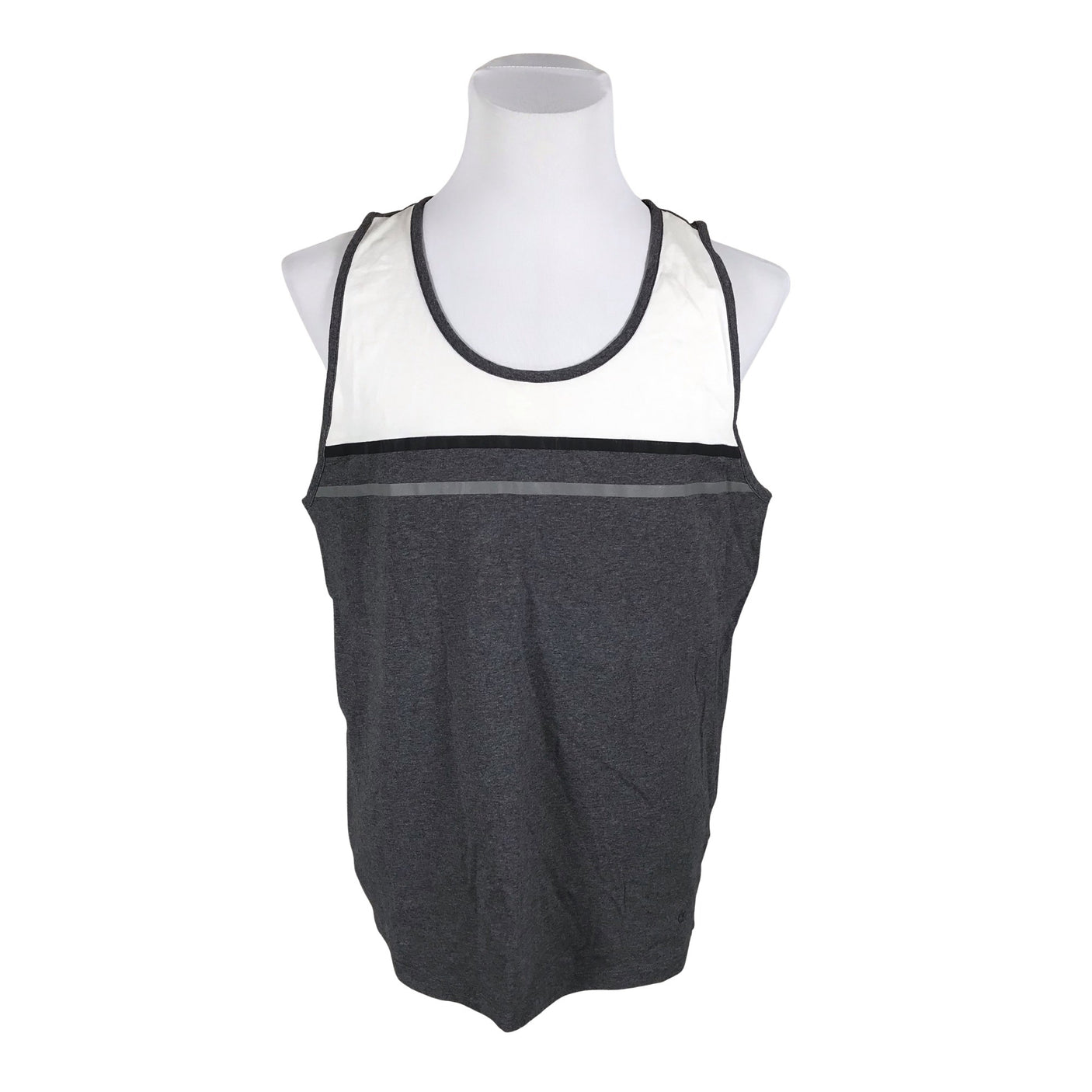 Unisex Calvin Klein - Sleeveless shirt, size L - Gray (1)