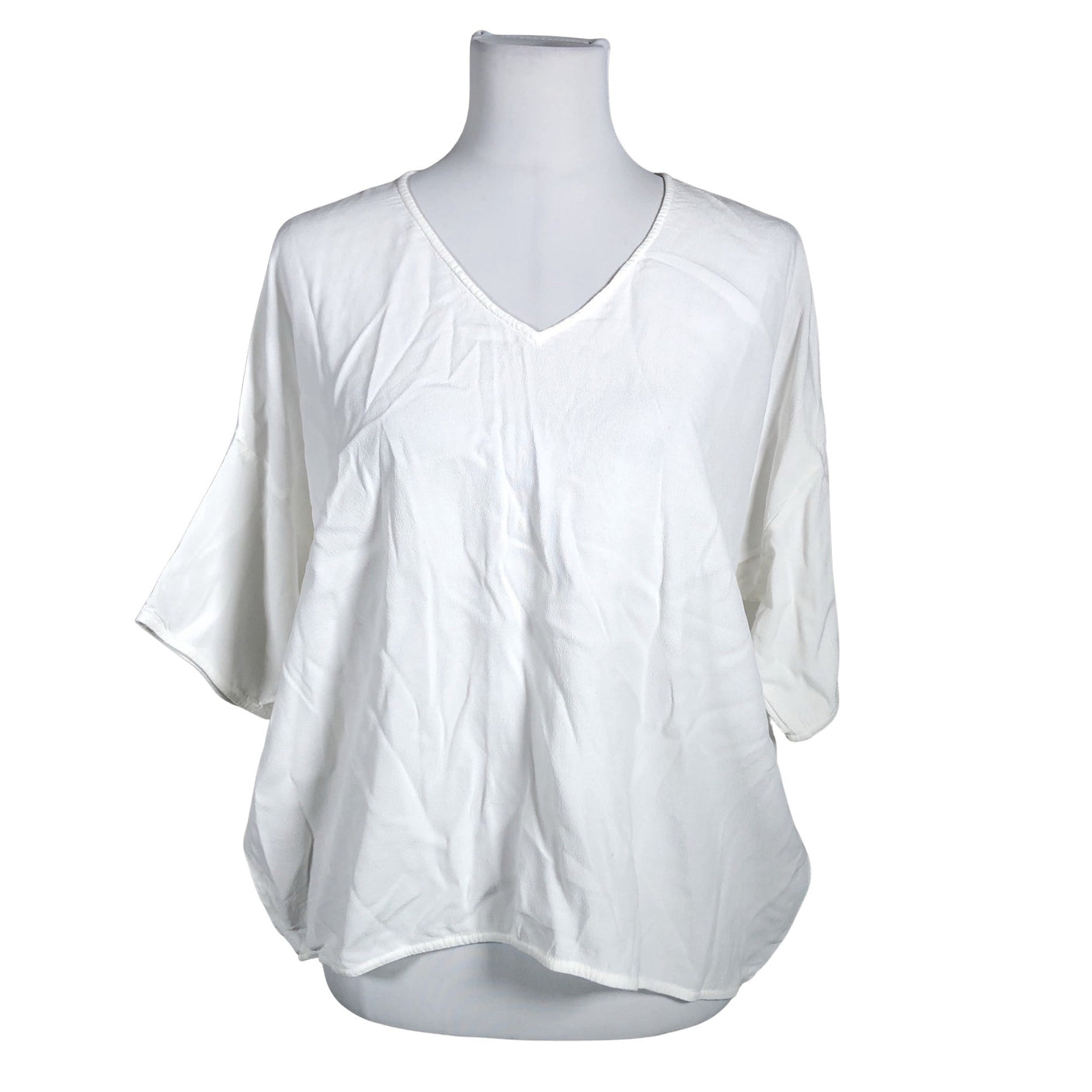 Unisex Samsoe&Samsoe - Short-sleeved blouse, size 38 - White (1)