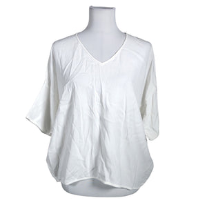 Unisex Samsoe&Samsoe - Short-sleeved blouse, size 38 - White (1)