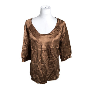 Unisex Calvin Klein - Blouse, size 36 - Brown (1)