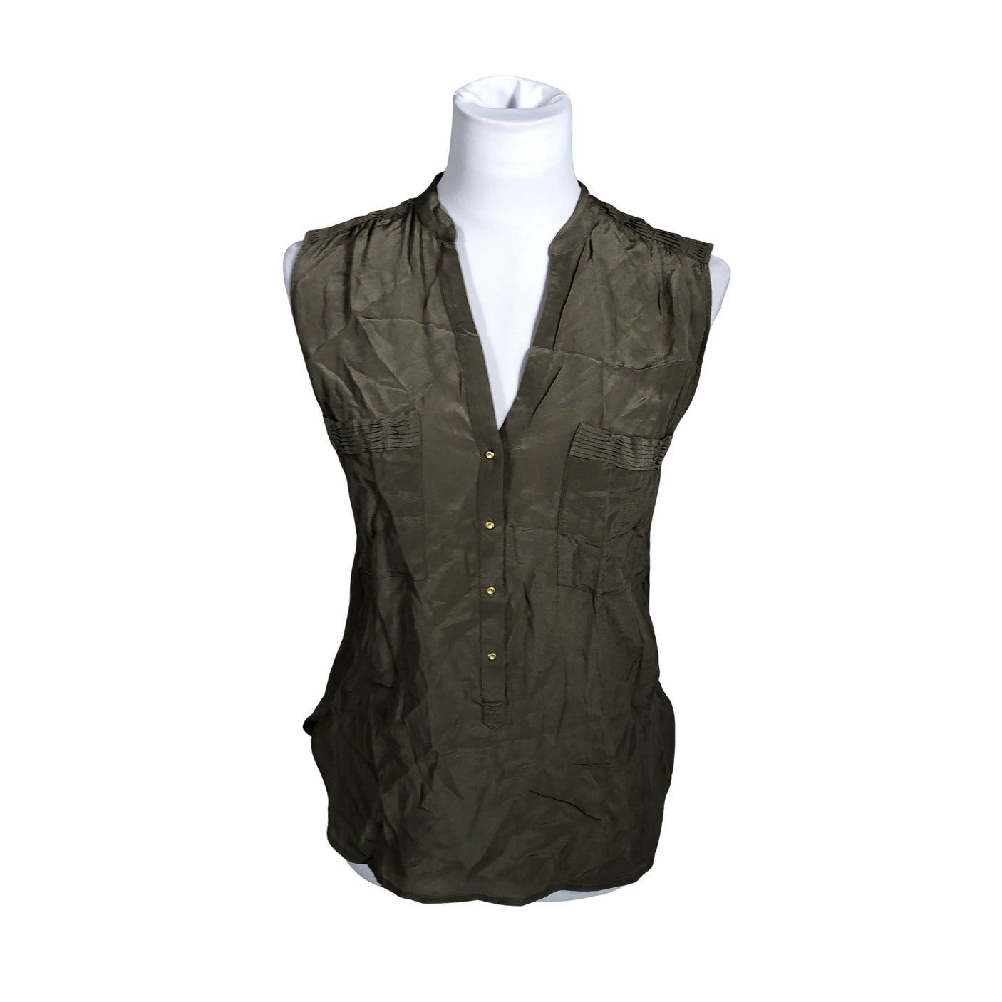 Unisex Massimo Dutti - Top, size 40 - Green (1)