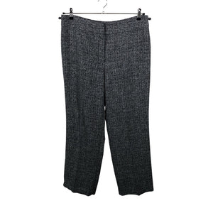 Unisex Joseph Ribkoff - Straight leg trousers, size 40 - Black (1)