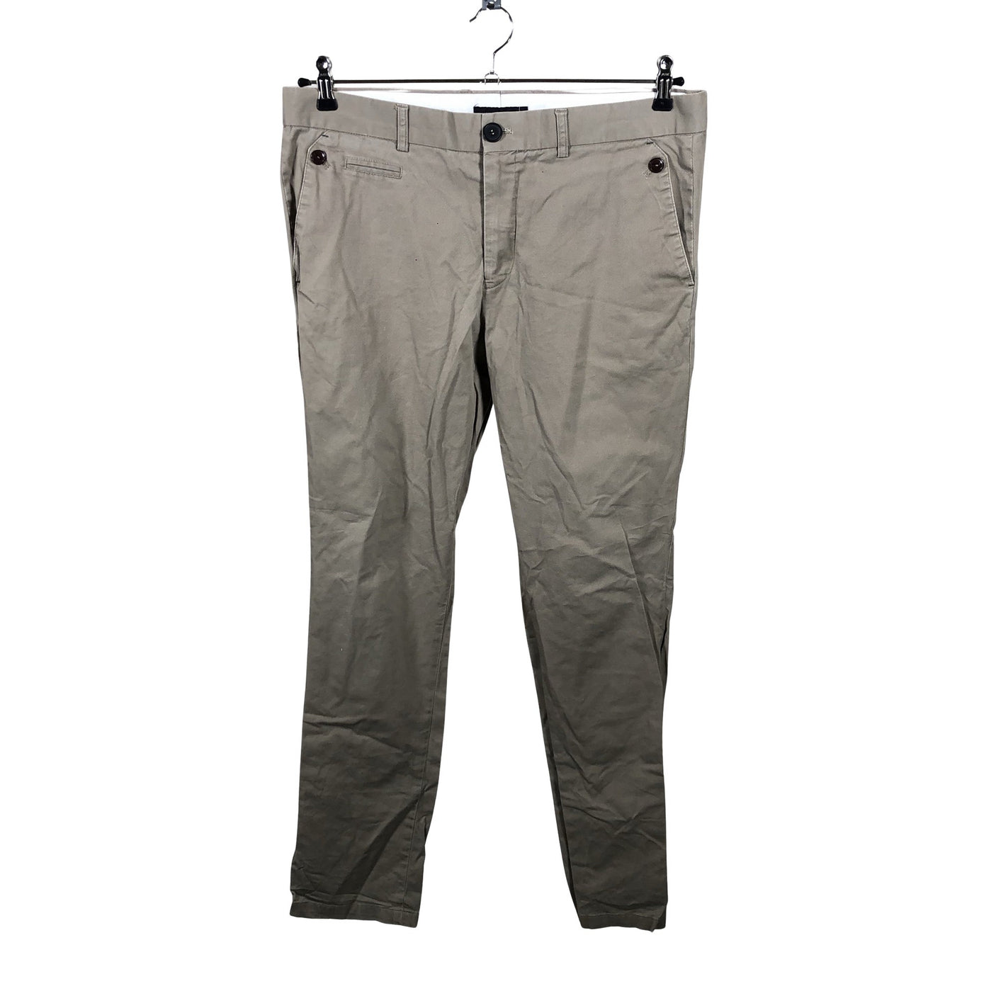 Unisex Selected - Chinos, size W34 - Brown (1)