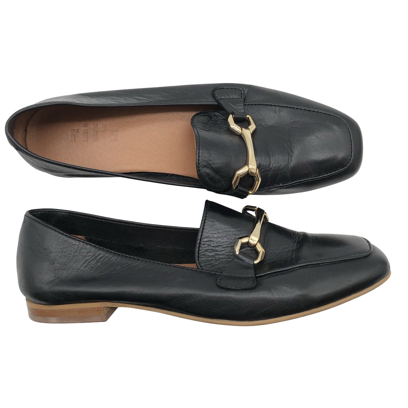 Unisex Ril's - Loafers, size 38 - Black (1)