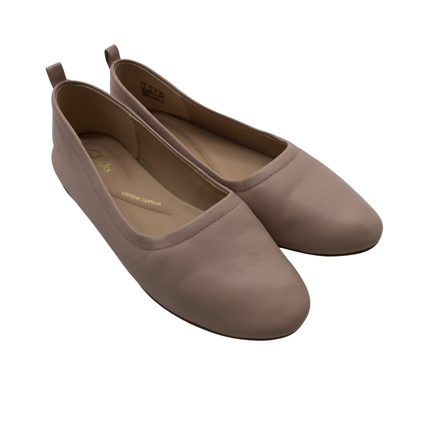 Unisex Clarks - Ballerinas, size 38 - Beige (2)