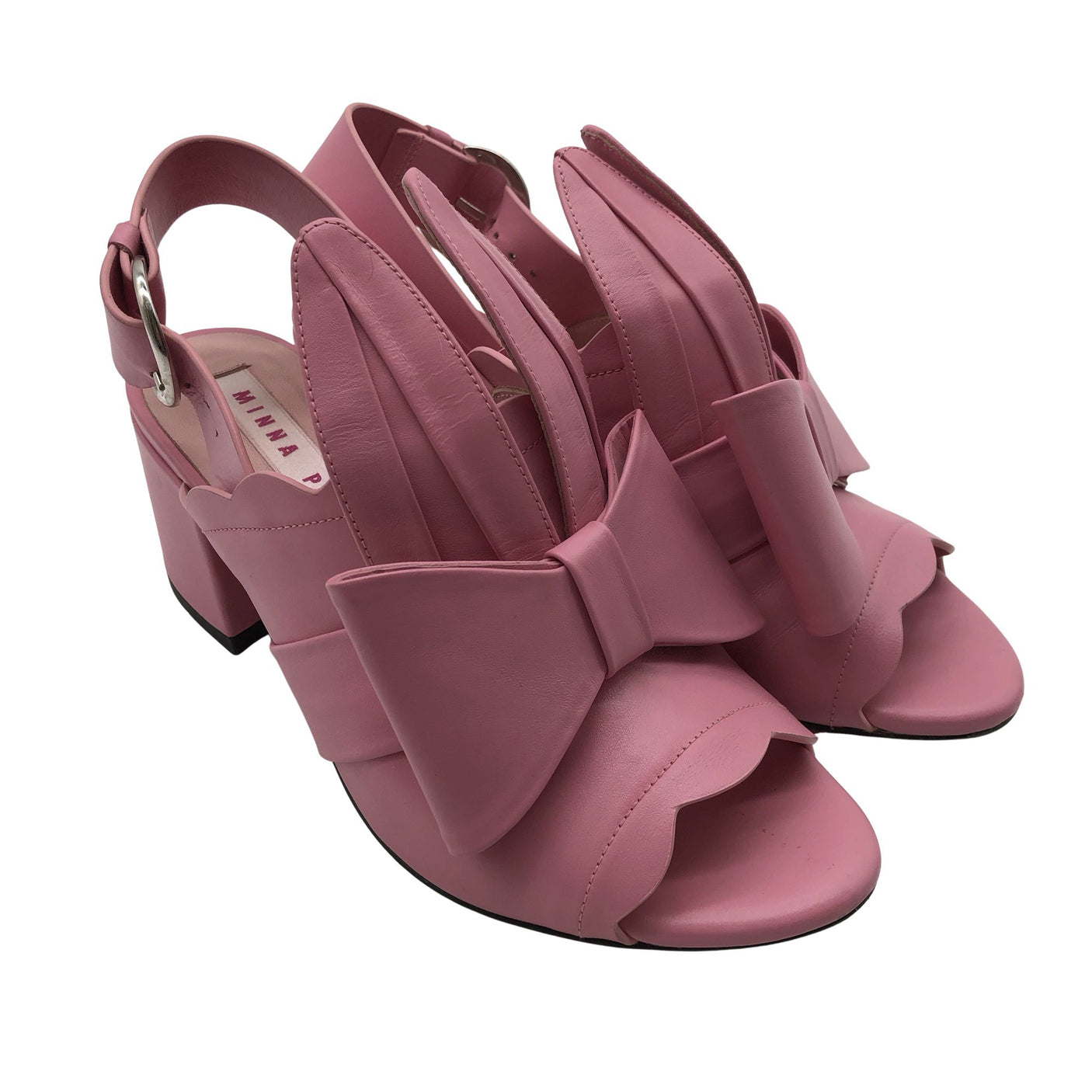 Unisex Minna Parikka - Heeled sandals, size 38 - Light pink (2)