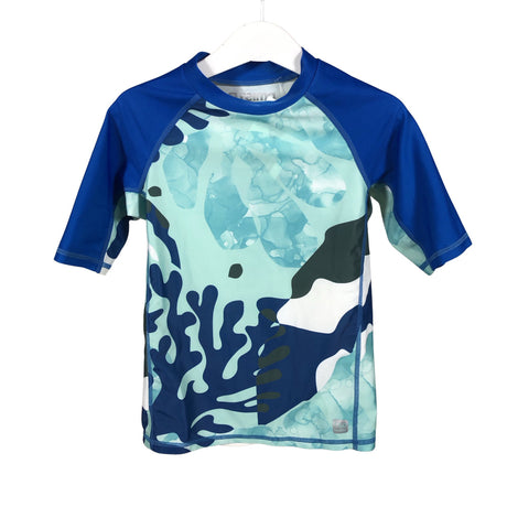 Unisex Reima - Swim shirt, size 116 - 122 - Blue ()