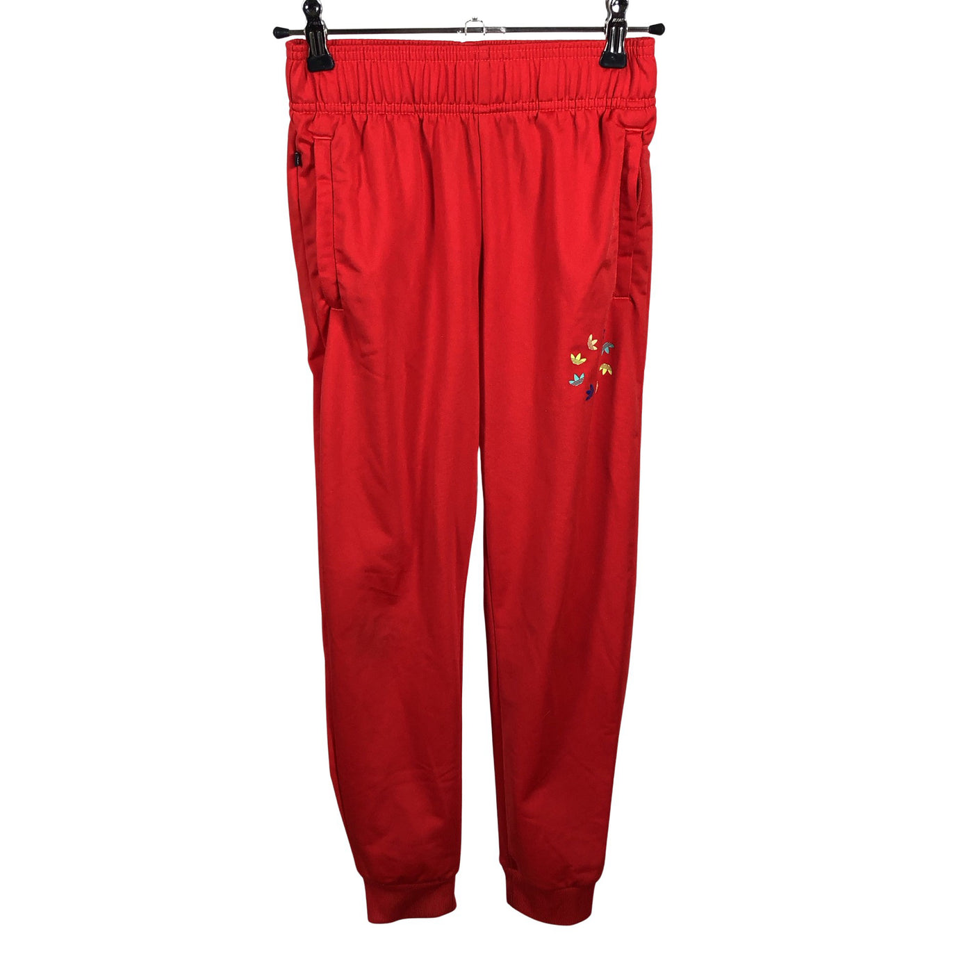 Unisex Adidas - Track pants, size 134 - 140 - Red (1)