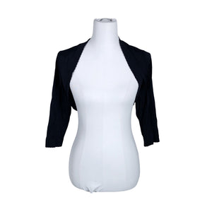 Unisex Esprit - Knit bolero jacket, size 38 - Blue (1)