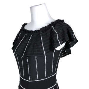 Unisex Joseph Ribkoff - Knit dress, size 40 - Black (2)