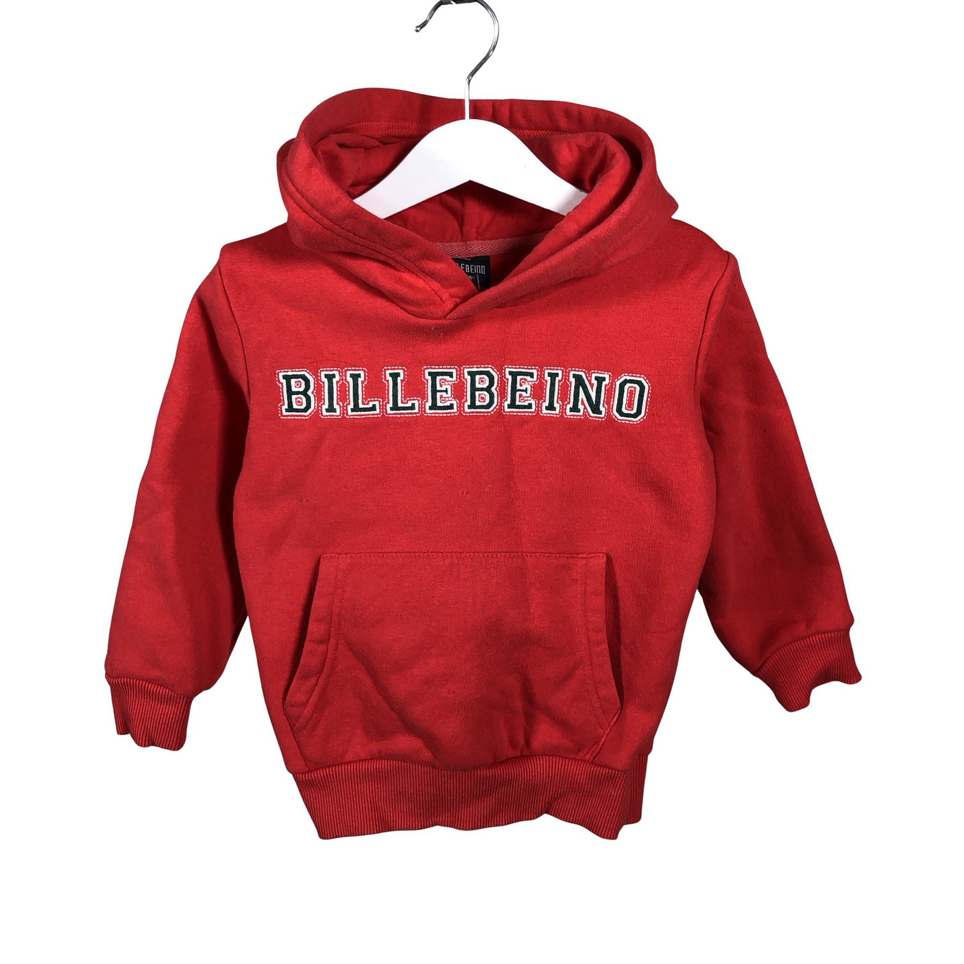 Unisex Billebeino - Hoodie, size 98 - 104 - Red (1)