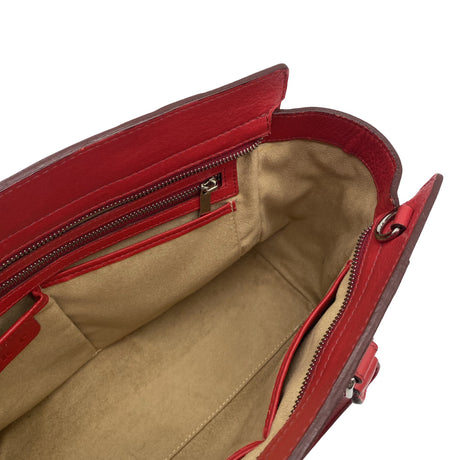 Unisex Saki - Handbag, size Midi - Red (2)