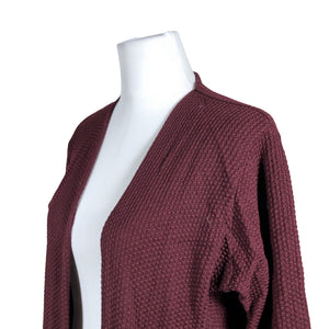 Unisex Uhana Design - Cardigan, size 38 - Wine red (2)