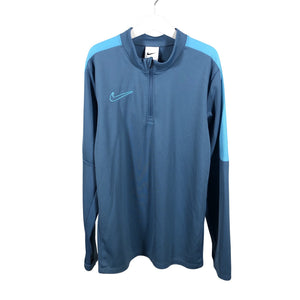 Unisex Nike - Sports shirt, long sleeve, size 146 - 152 - Blue (1)