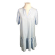 Unisex Kaffe - Schiffon dress, size 42 - Light blue ()