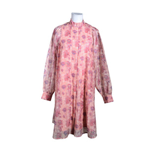 Unisex Bruuns Bazaar - Schiffon dress, size 36 - Light pink (1)