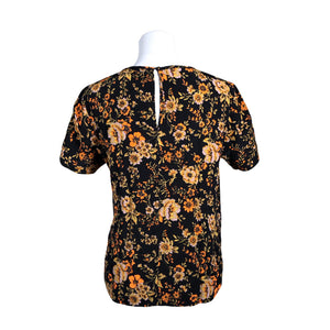 Unisex Samsoe&Samsoe - Short-sleeved blouse, size 38 - Black (2)