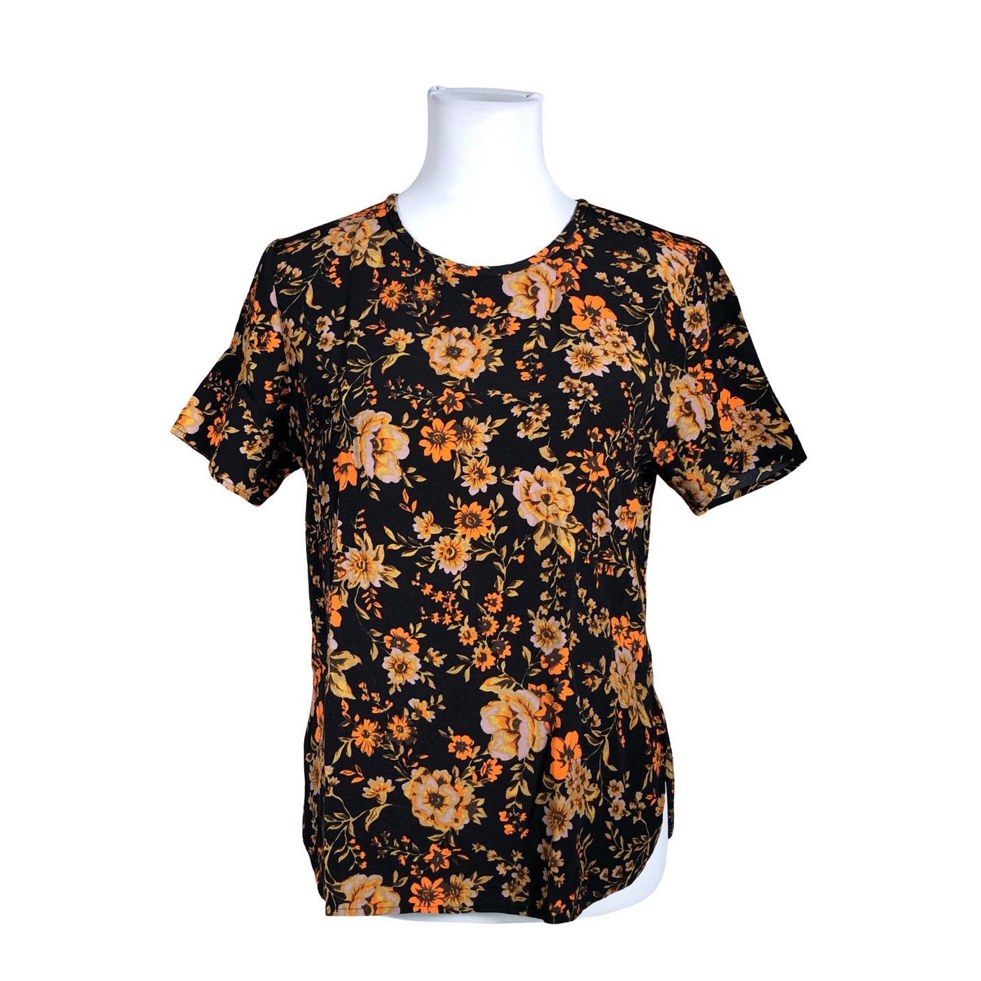 Unisex Samsoe&Samsoe - Short-sleeved blouse, size 38 - Black (1)