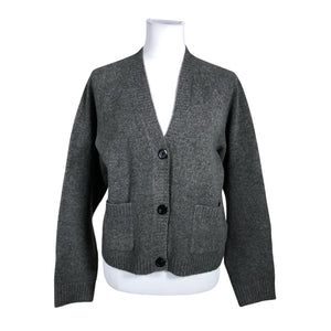 Unisex Uniqlo - Cardigan, size 38 - Gray (1)