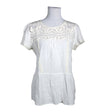 Unisex Rosemunde - Short-sleeved blouse, size 40 - Natural white ()