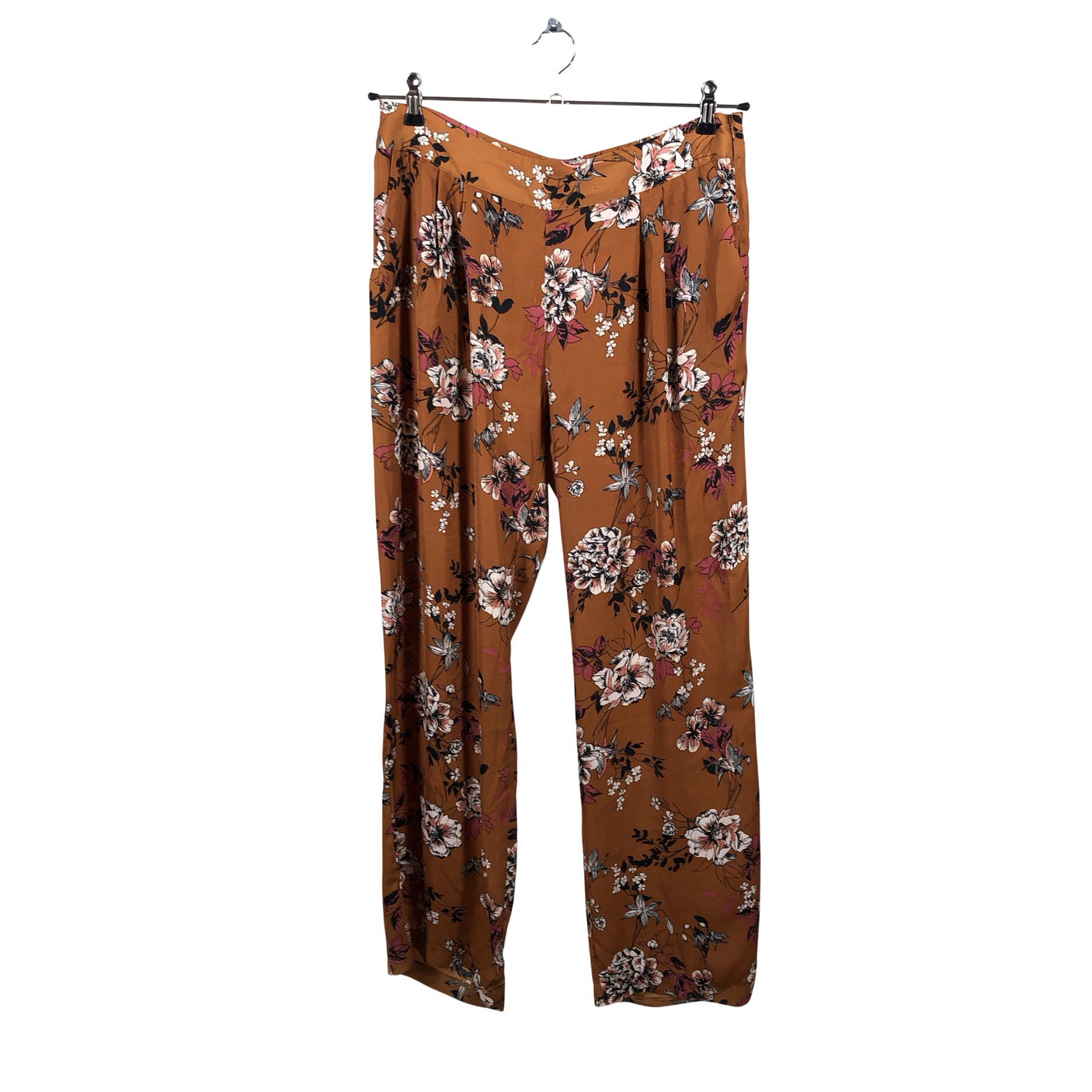 Unisex Rosemunde - Schiffon trousers, size 42 - Brown (1)