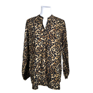 Unisex Fransa - Blouse, size 40 - Brown (1)