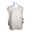 Unisex Selected - Knit vest, size 36 - Beige ()