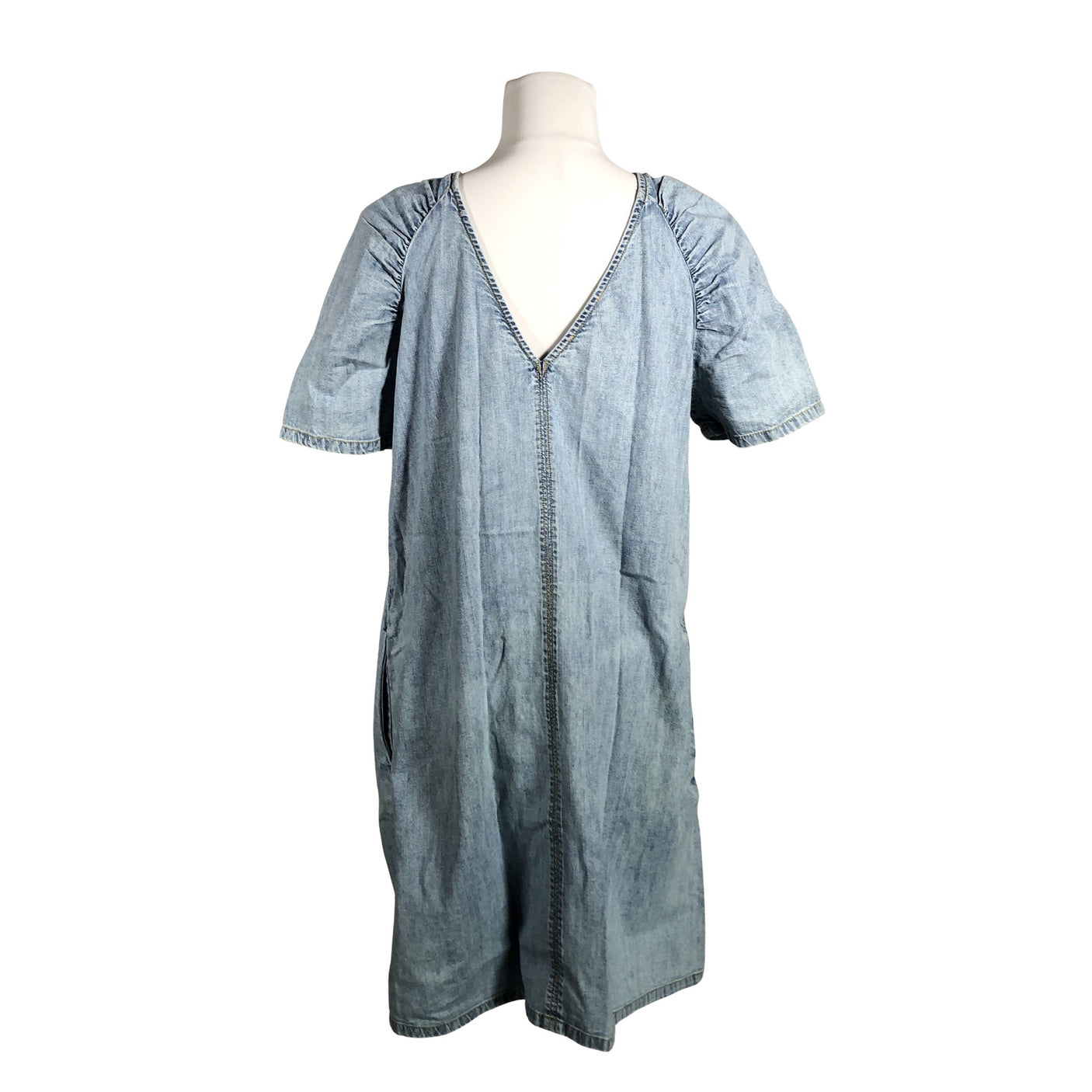 Unisex Esprit - Denim dress, size 40 - Light blue (2)