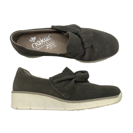 Unisex Rieker - Loafers, size 38 - Green ()