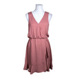 Unisex Samsoe&Samsoe - Schiffon dress, size 36 - Light pink ()