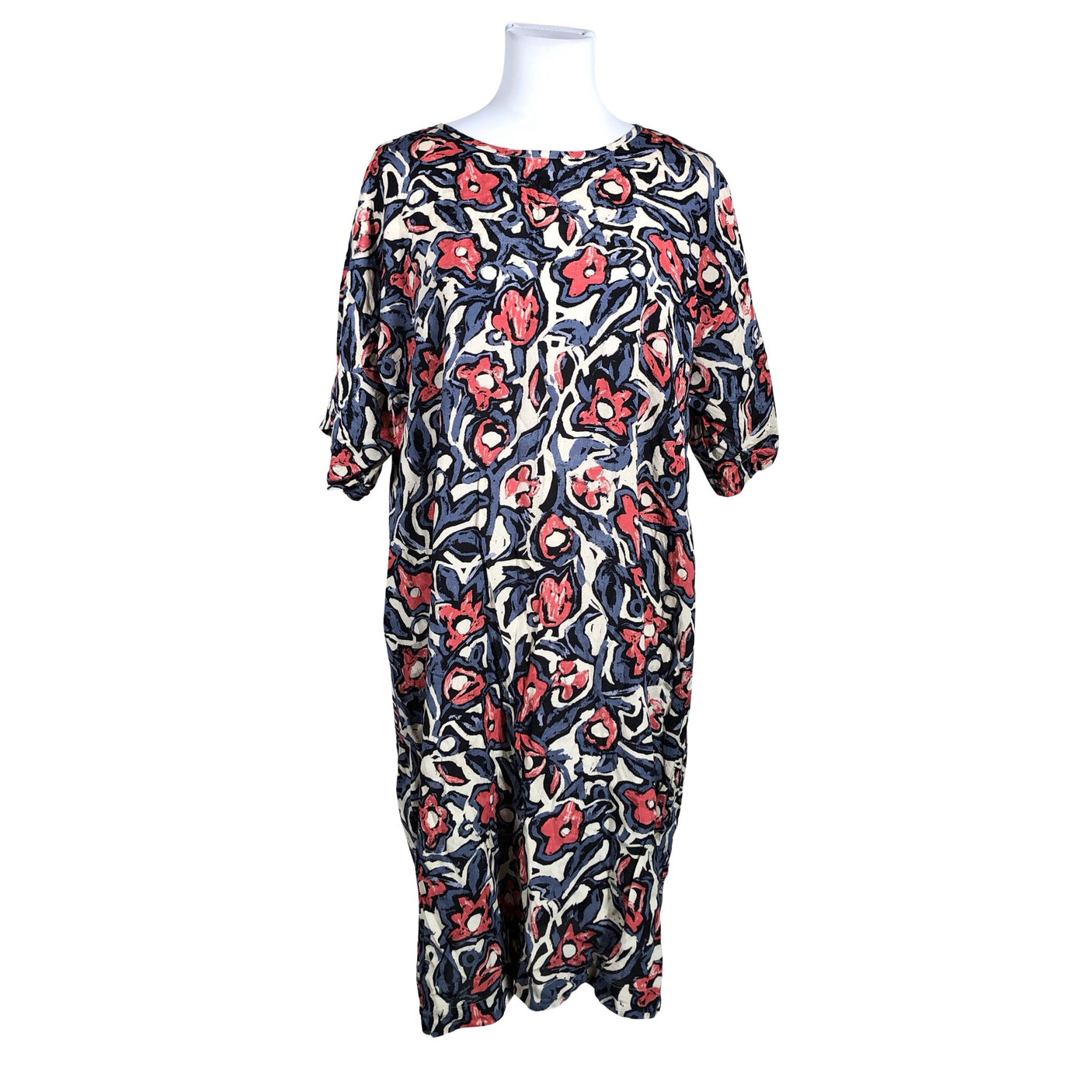 Unisex The Masai - Schiffon dress, size 40 - Blue (1)