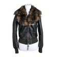 Unisex Benetton - Leather jacket, size 36 - Brown ()