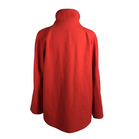 Unisex Benetton - Wool coat, size 40 - Red (2)