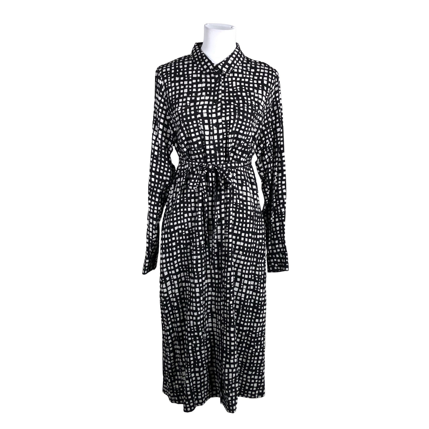 Unisex Nanso - Schiffon dress, size 40 - Black (1)
